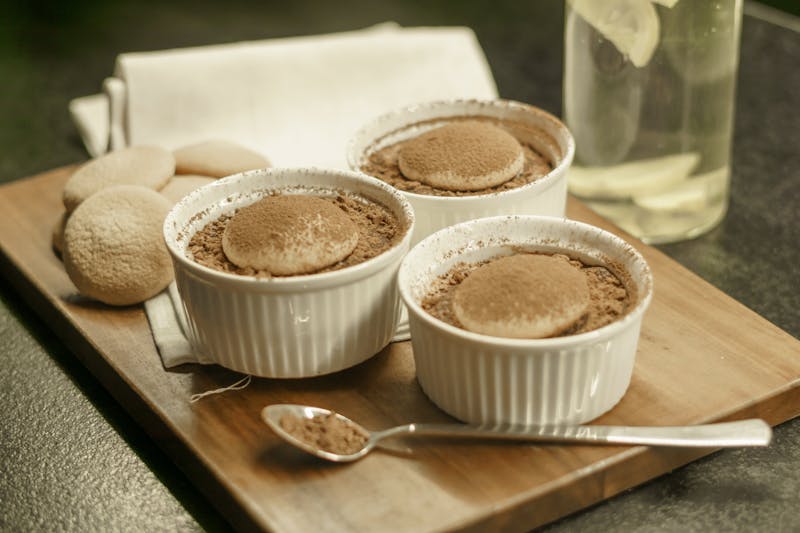 Tiramisu — classic Italian dessert with espresso and mascarpone
